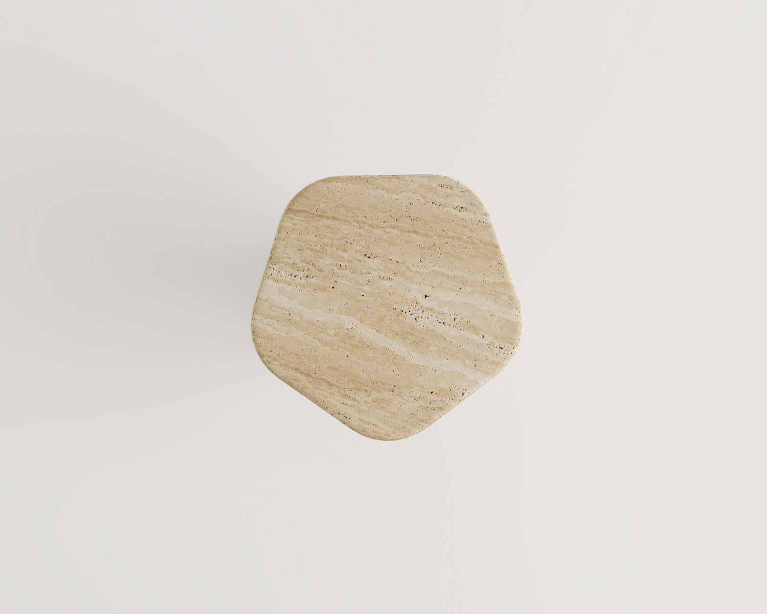 Maya-Traverten Yan Sehpa