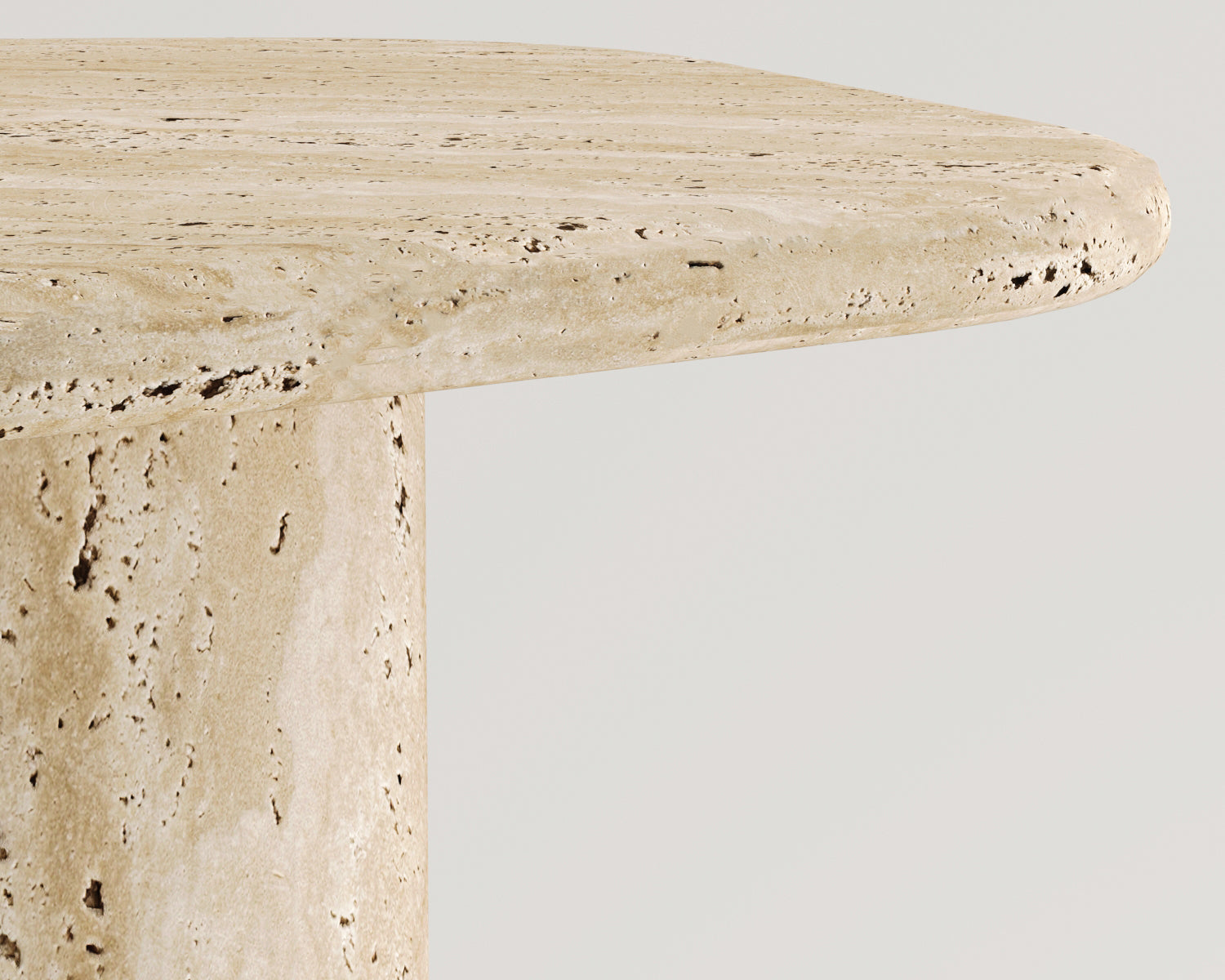 Maya-Traverten Yan Sehpa