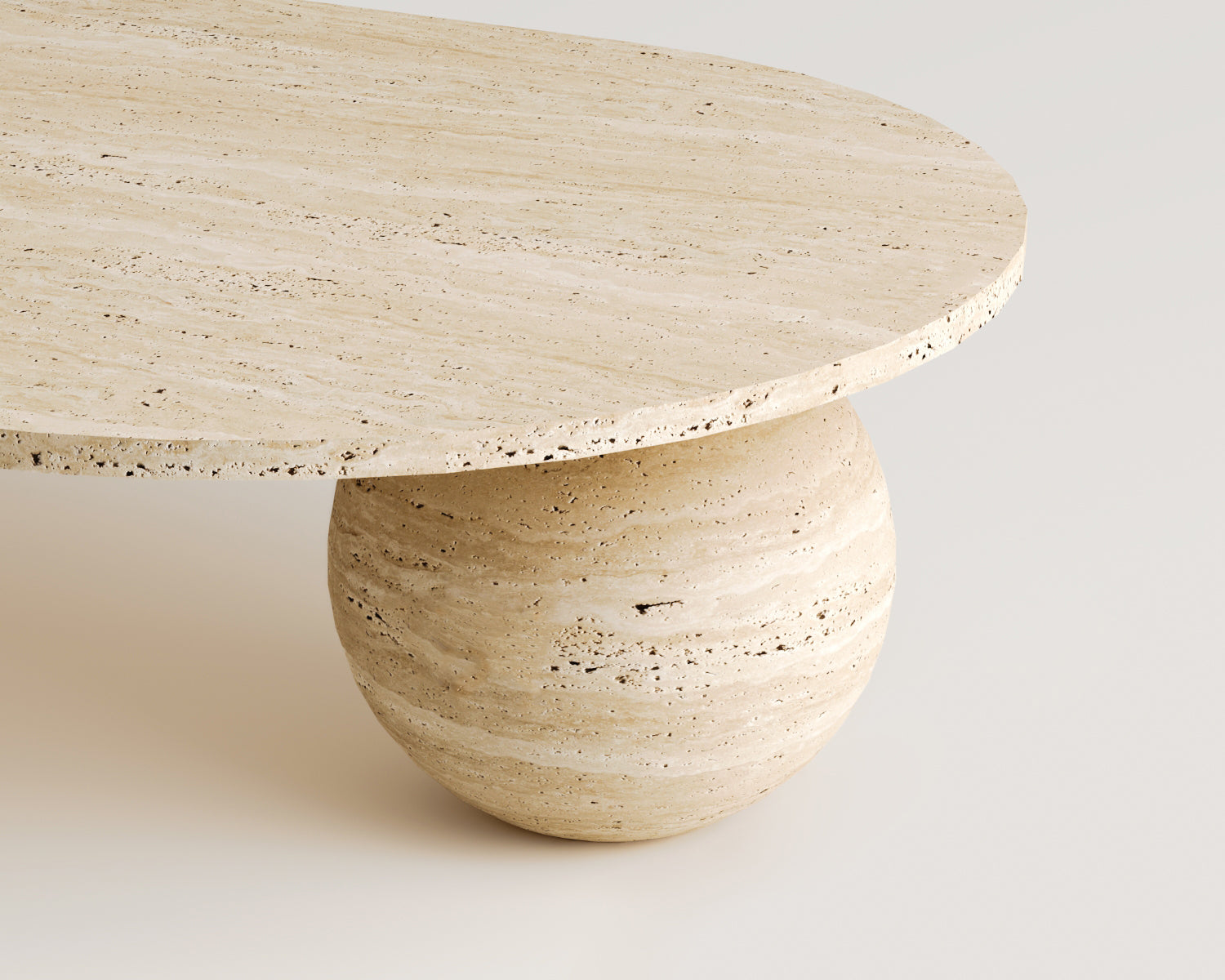 Aello-Traverten Orta Sehpa