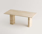 Artemis- Traverten Yemek Masası