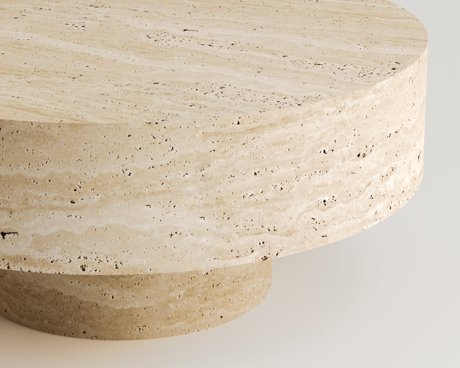 Suga-Traverten Orta Sehpa