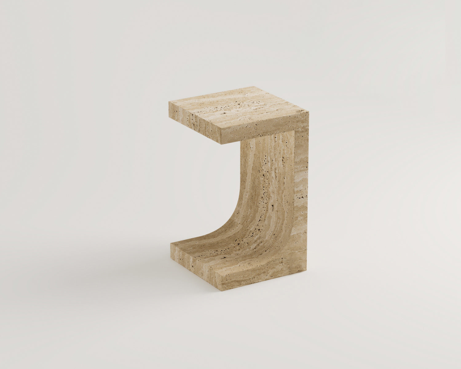 Lush-Traverten Yan Sehpa