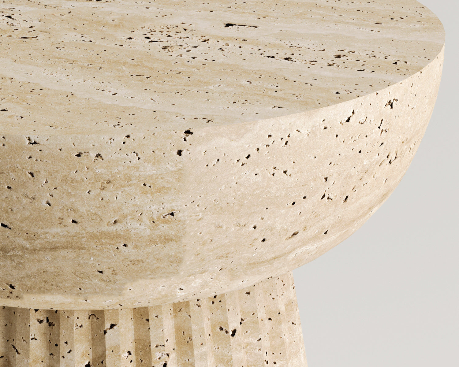 Neo-Traverten Yan Sehpa