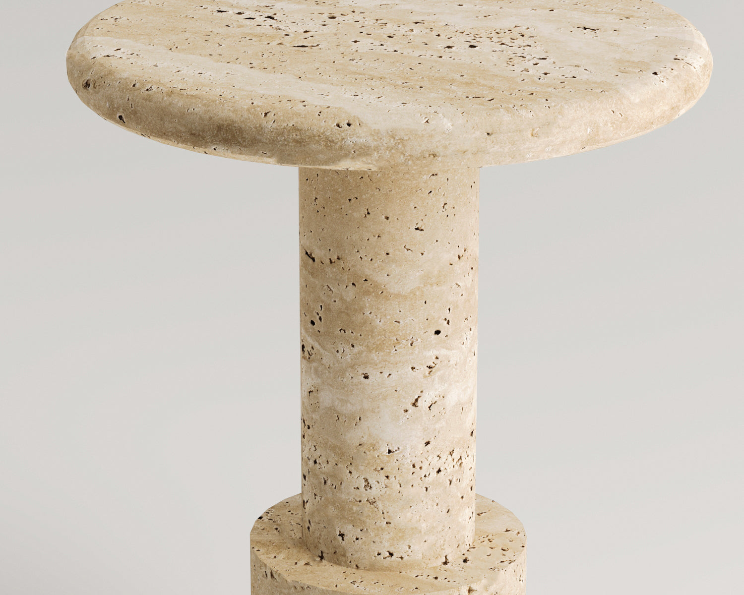 Solo-Traverten Yan Sehpa