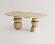 Efsu-Traverten Yemek Masası