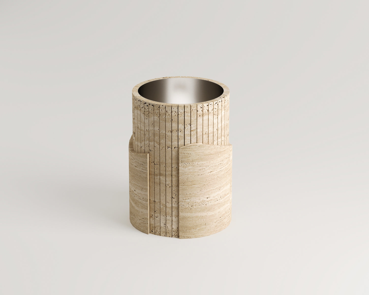 Brand - İçi Metal Saksı