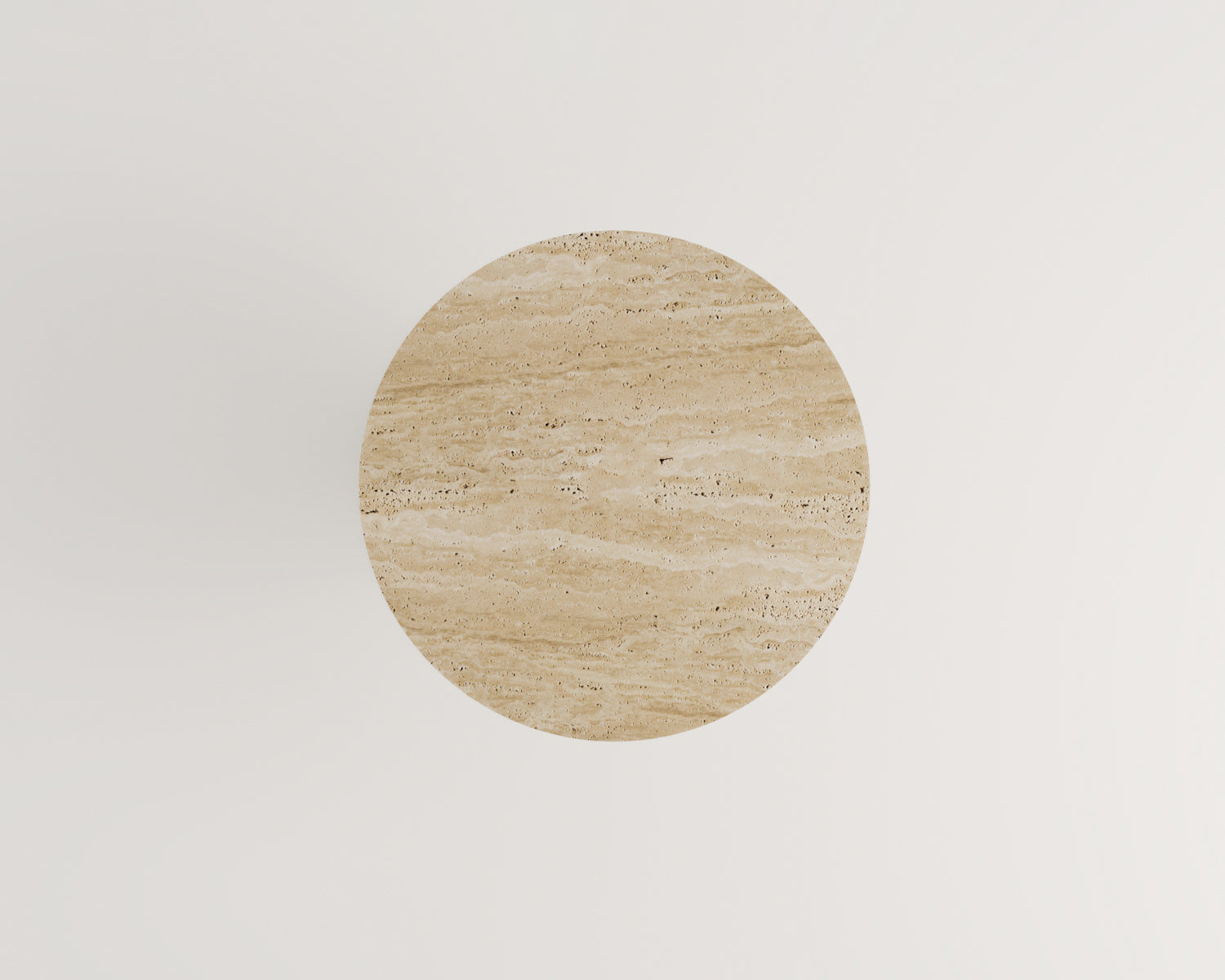 Polina - Traverten Yan Sehpa