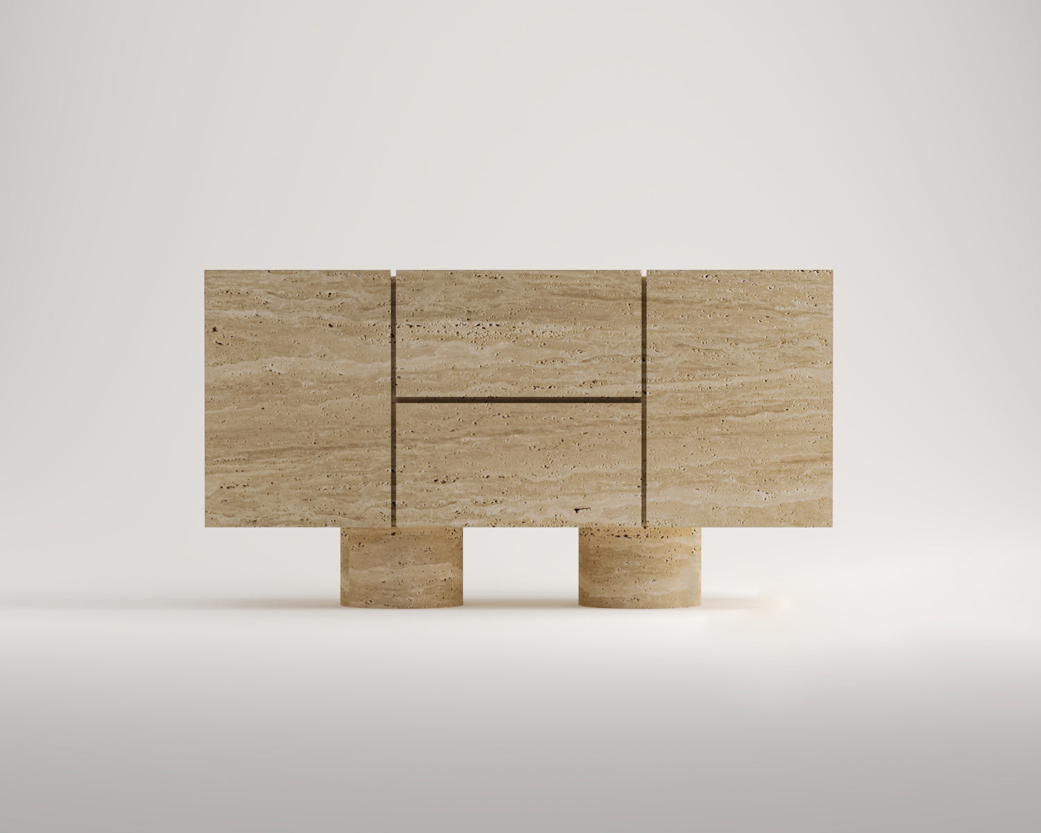 Vazia - Traverten Konsol