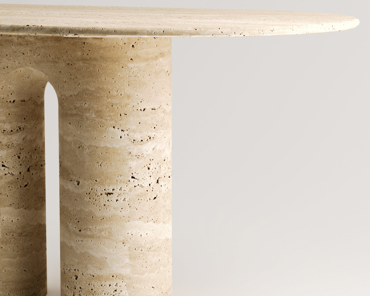 Kaye-Traverten Yemek Masası