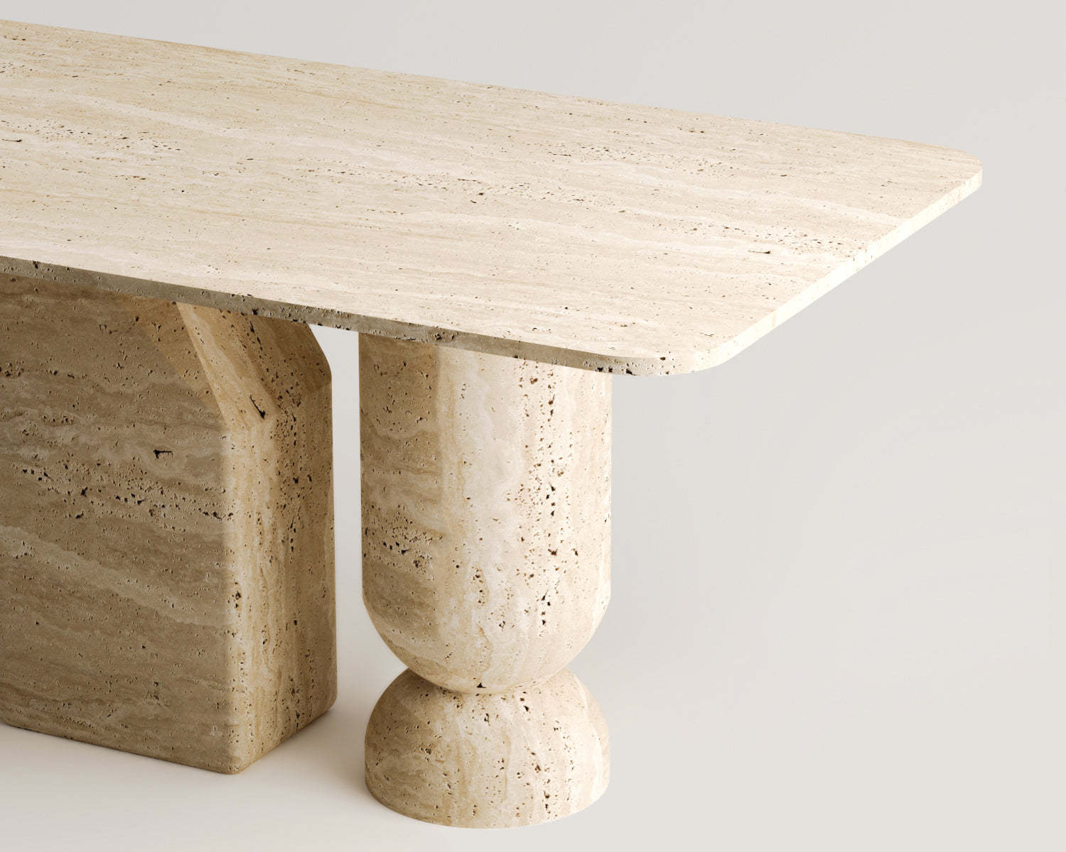 Hansel-Traverten Yemek Masası