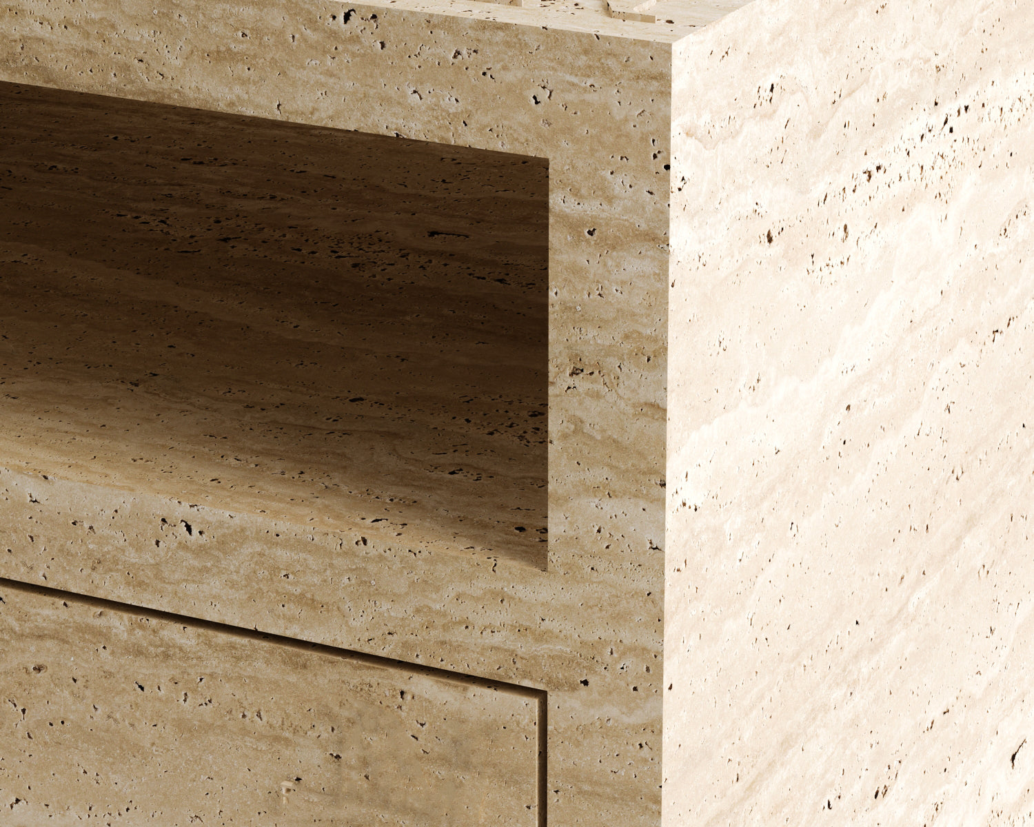 Hima-Traverten Yan Sehpa