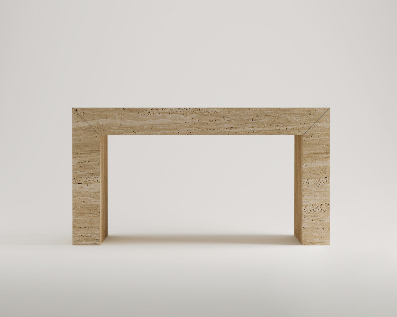 Yulu-Traverten Ofis Masası