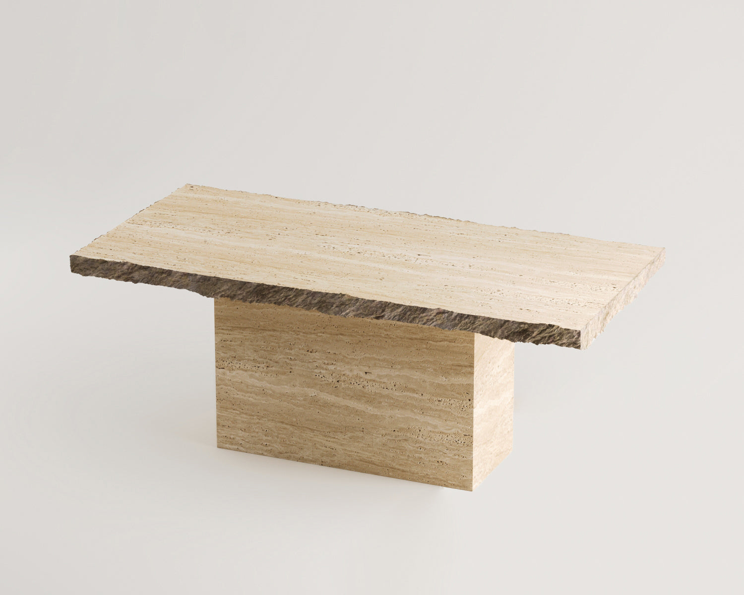 Vogue-Traverten Yemek Masası