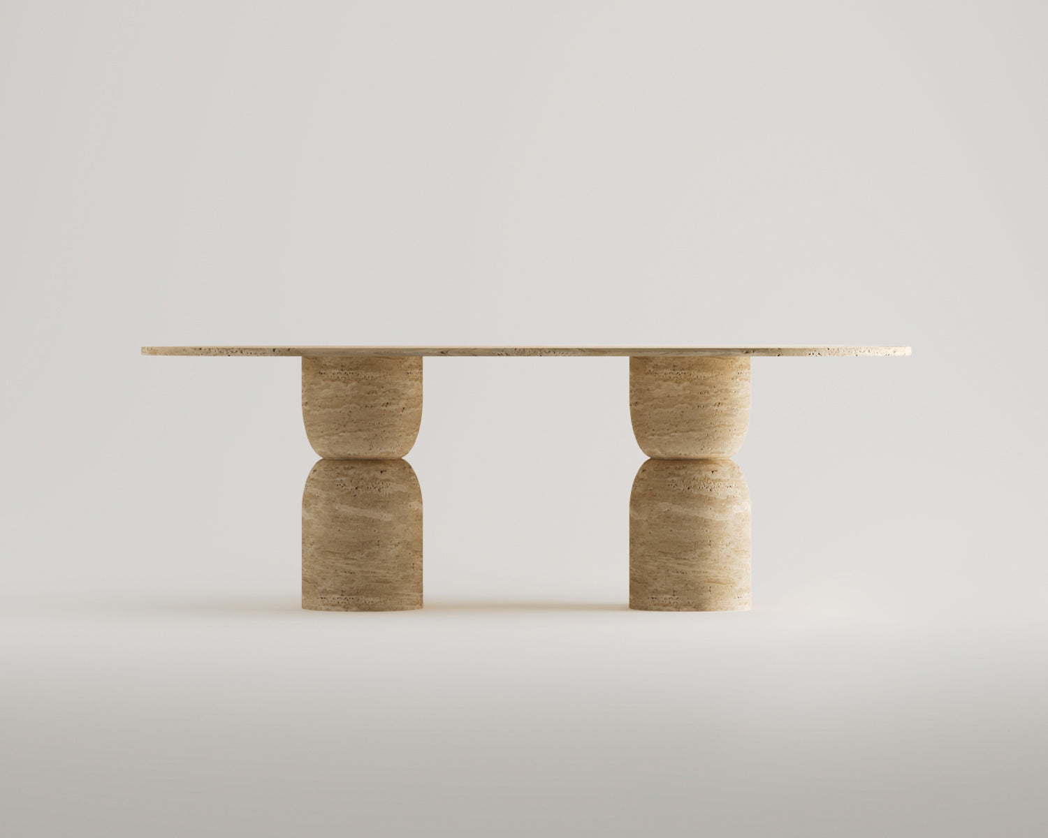 Levi-Traverten Yemek Masası