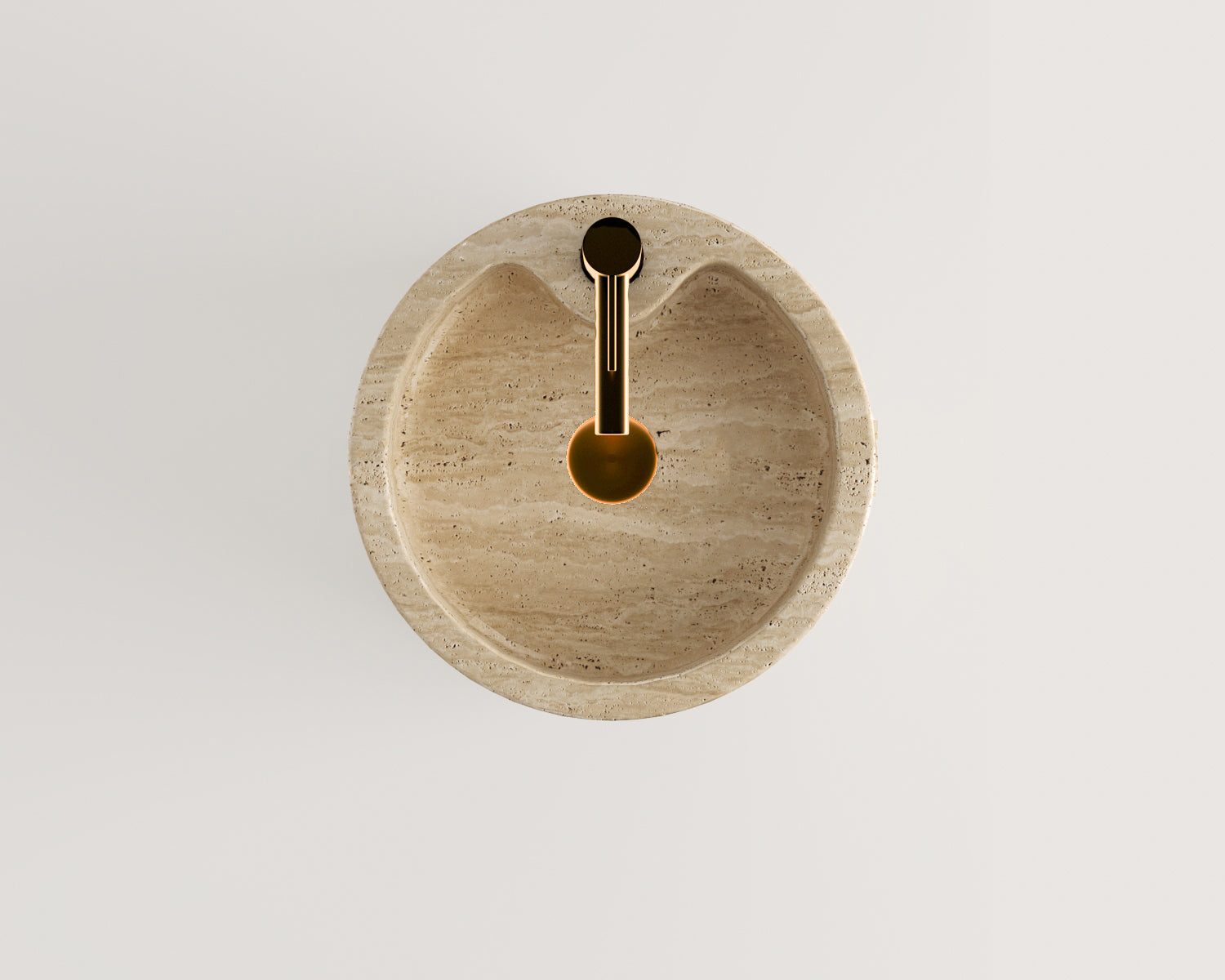 Hodor-Traverten Lavabo