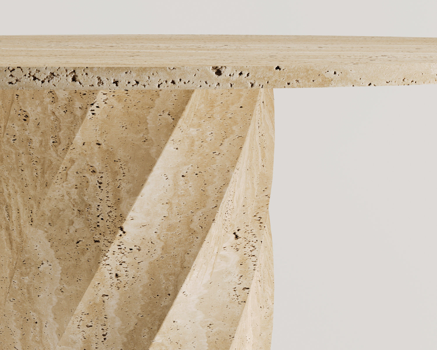 Clan-Traverten Yemek Masası