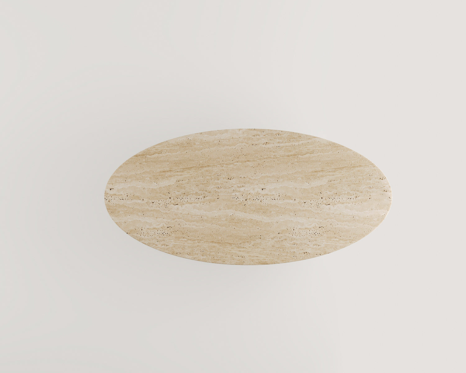 Ellipse-Ahşap Ayaklı Yemek Masası