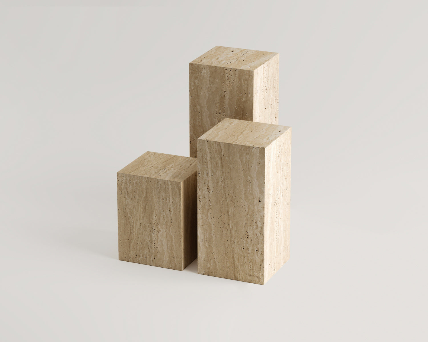 Adelpha-Traverten Yan Sehpa