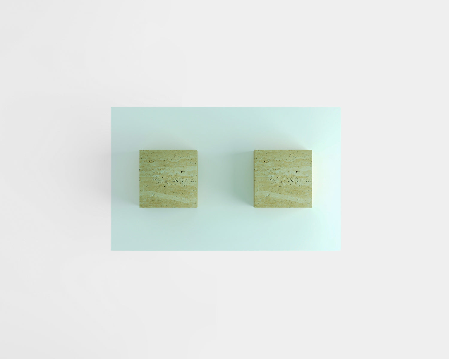 Agalia-Traverten Sehpa