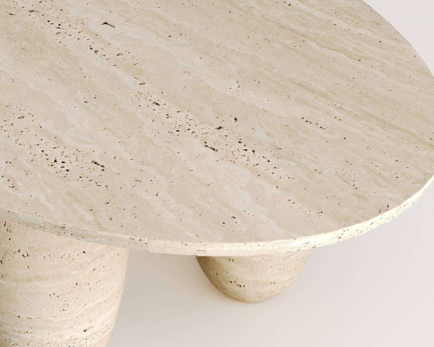 Akakia -Traverten Sehpa