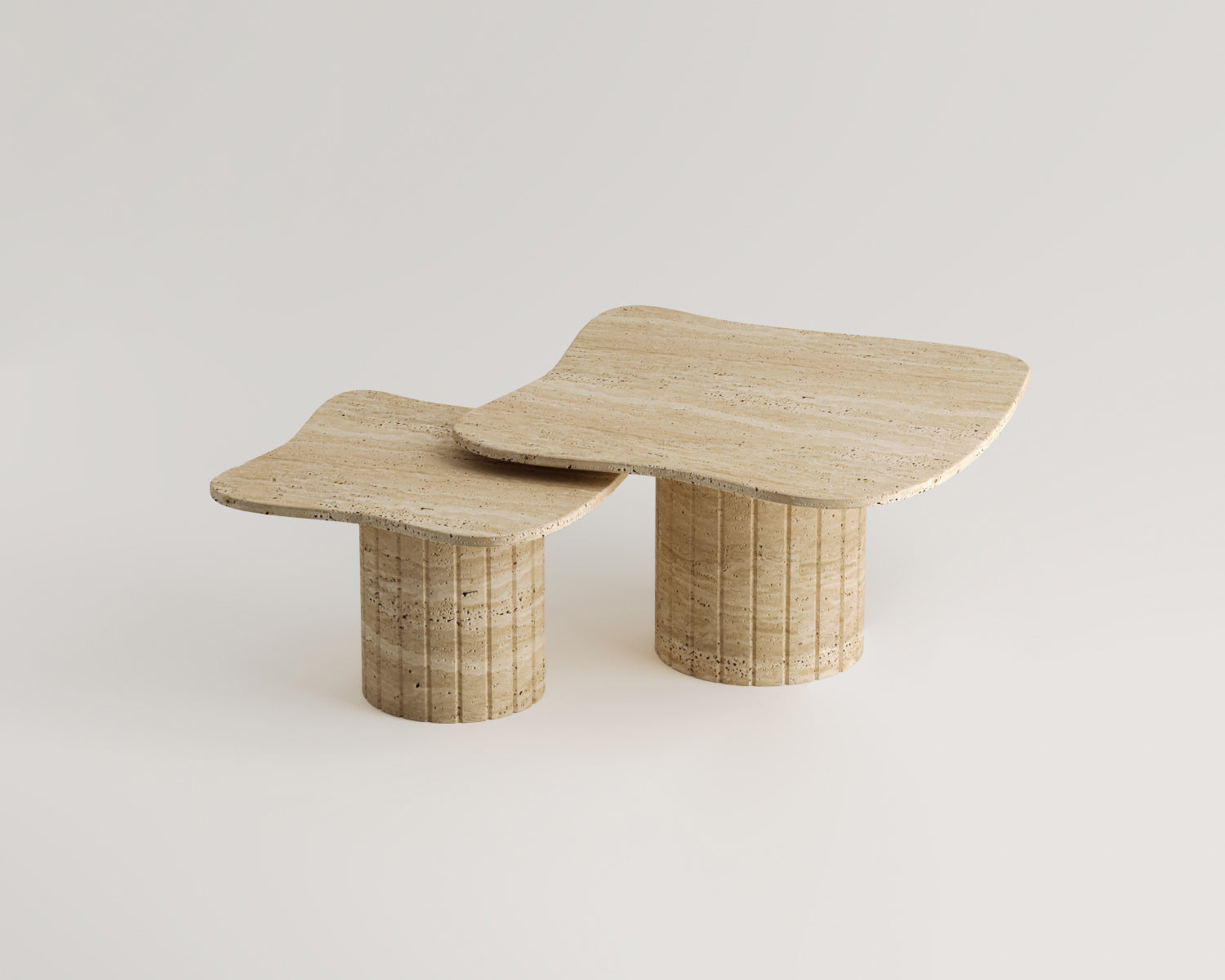 Akantha -Traverten Sehpa