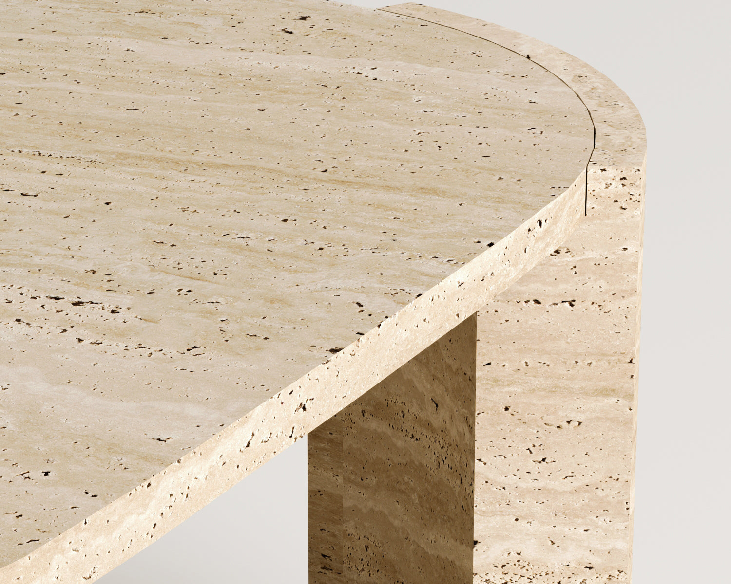 Alessia-Traverten Sehpa