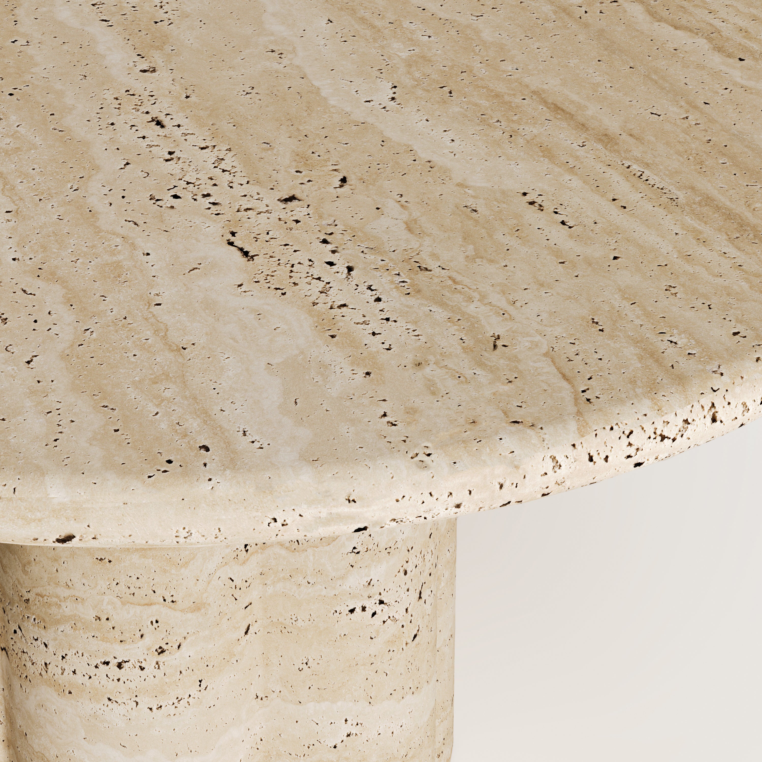 Avoid- Traverten Sehpa