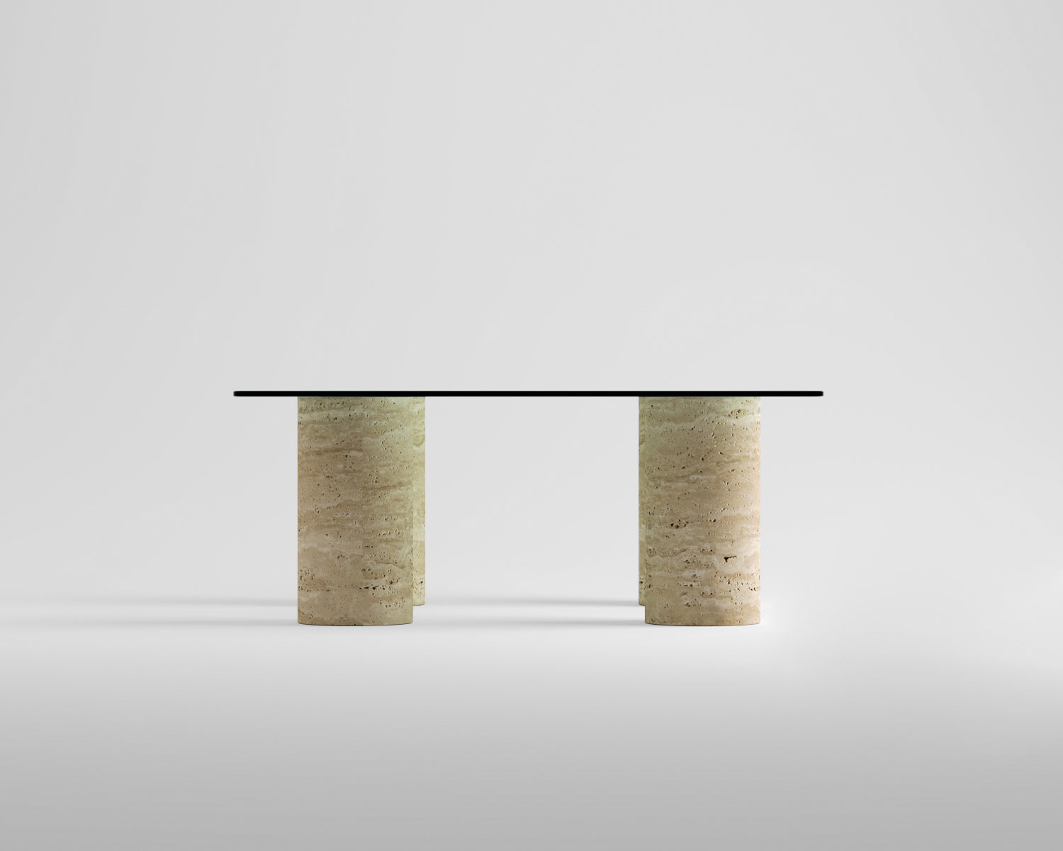 Bozo-Traverten Sehpa