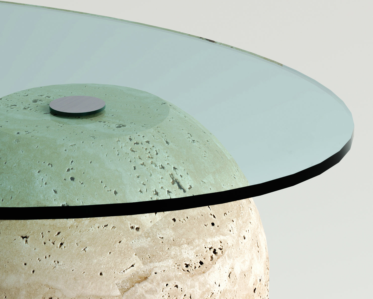 Camelia-Traverten Sehpa