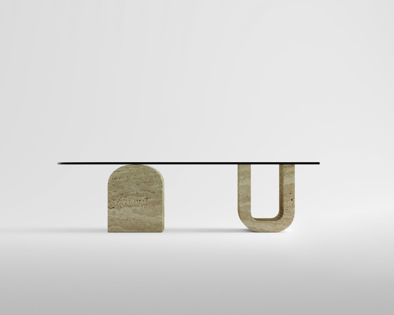 Dara-Traverten Sehpa