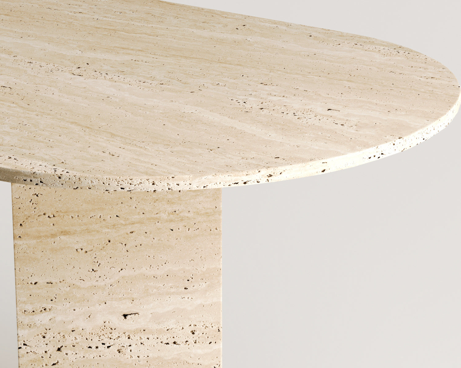 Delbin-Traverten Yemek Masası