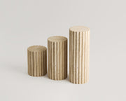 Delilah-Traverten Yan Sehpa