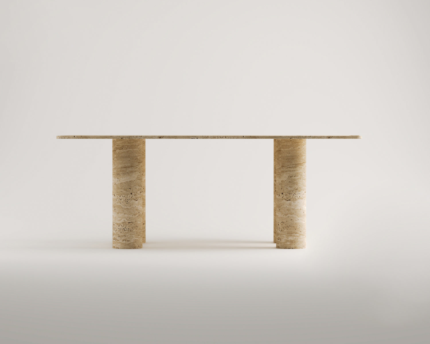 Eden-Traverten Yemek Masası