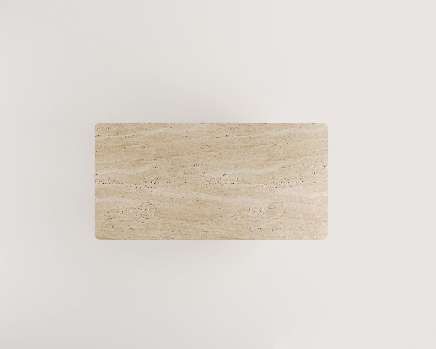 Eden-Traverten Yemek Masası