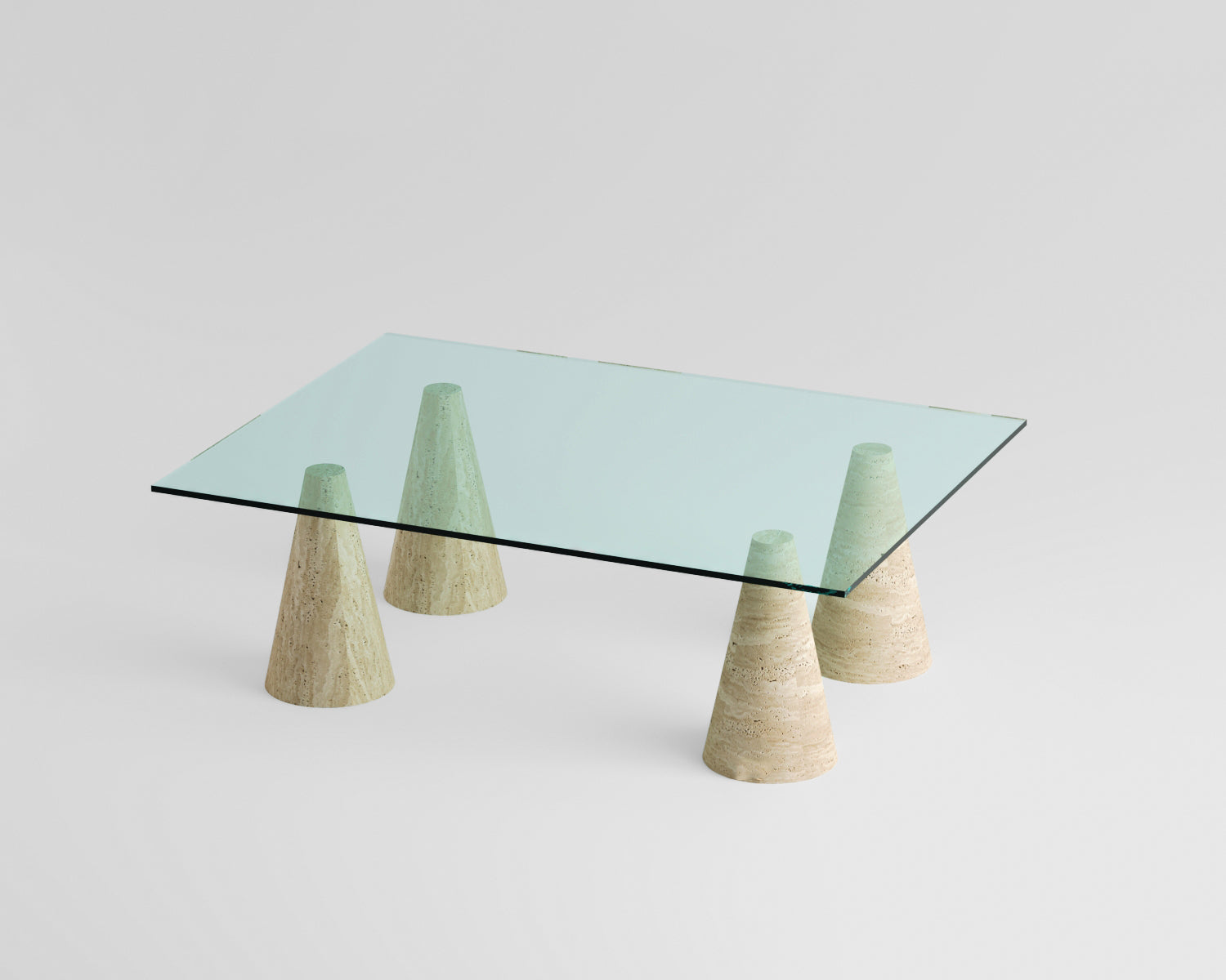 Emily-Traverten Orta Sehpa