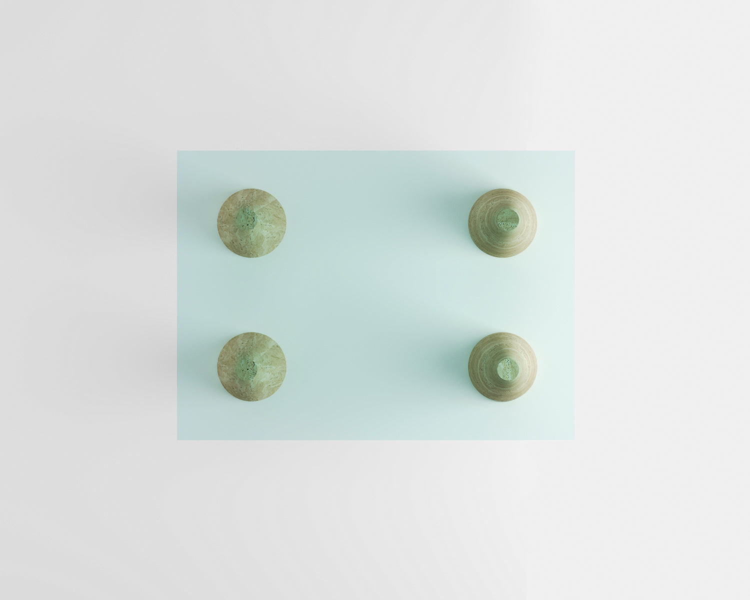 Emily-Traverten Orta Sehpa