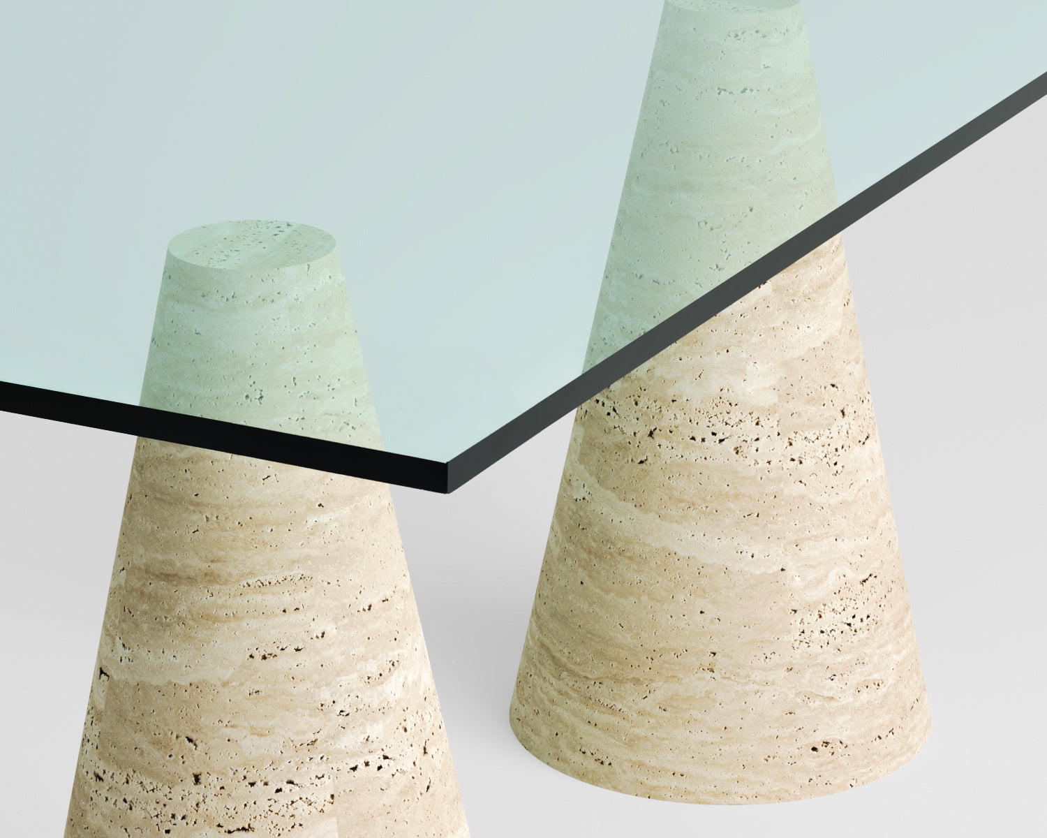 Emily-Traverten Orta Sehpa