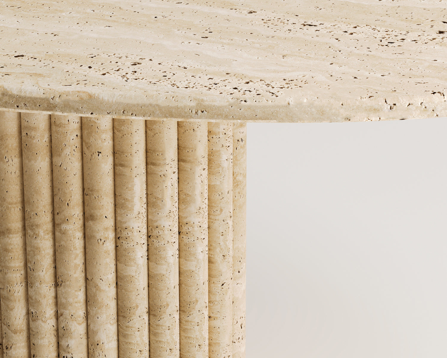 Evora-Traverten Sehpa