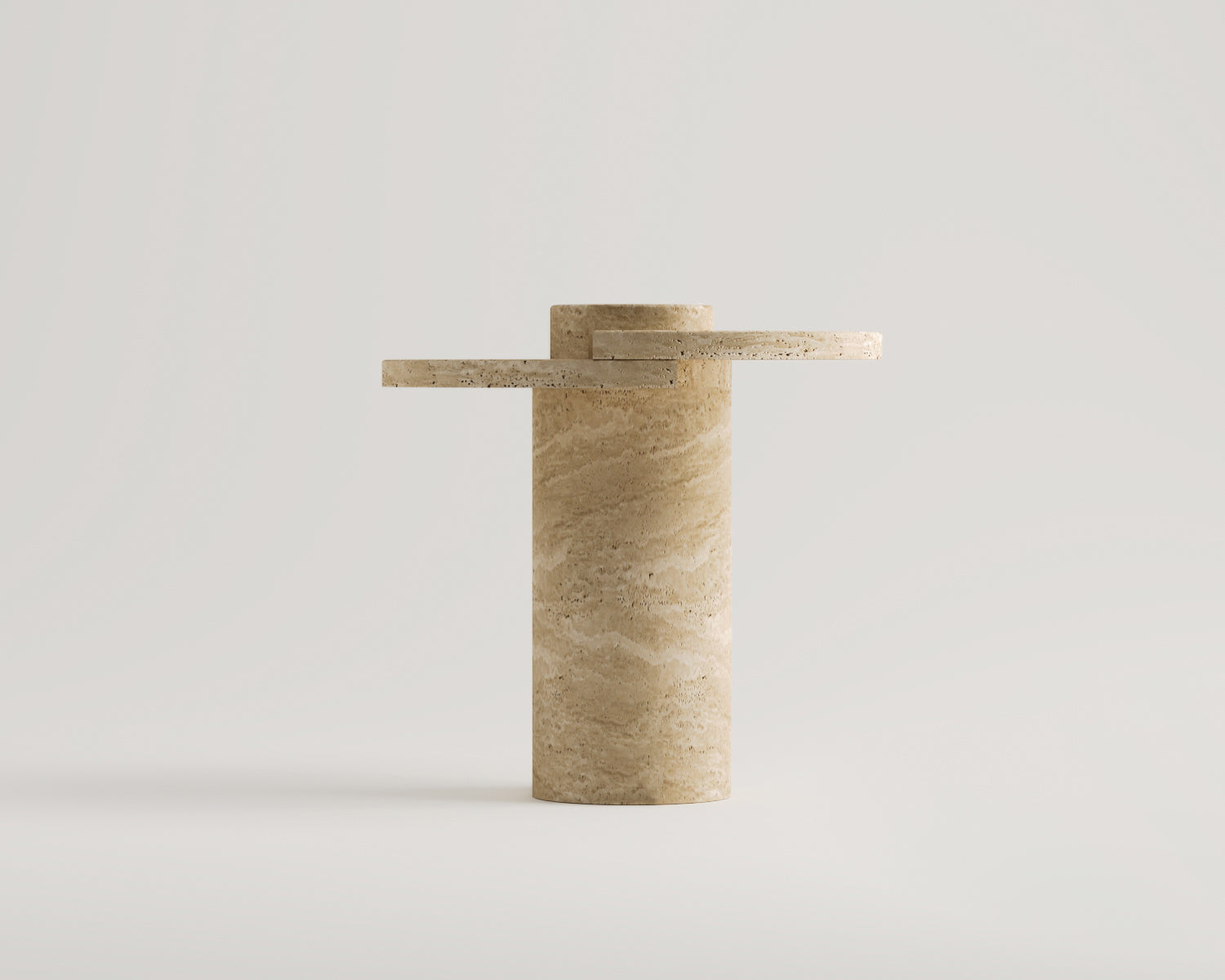 Farah-Traverten Yan Sehpa