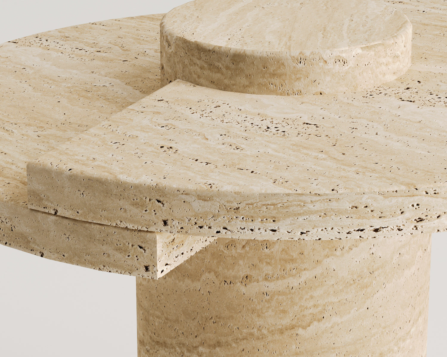 Farah-Traverten Yan Sehpa