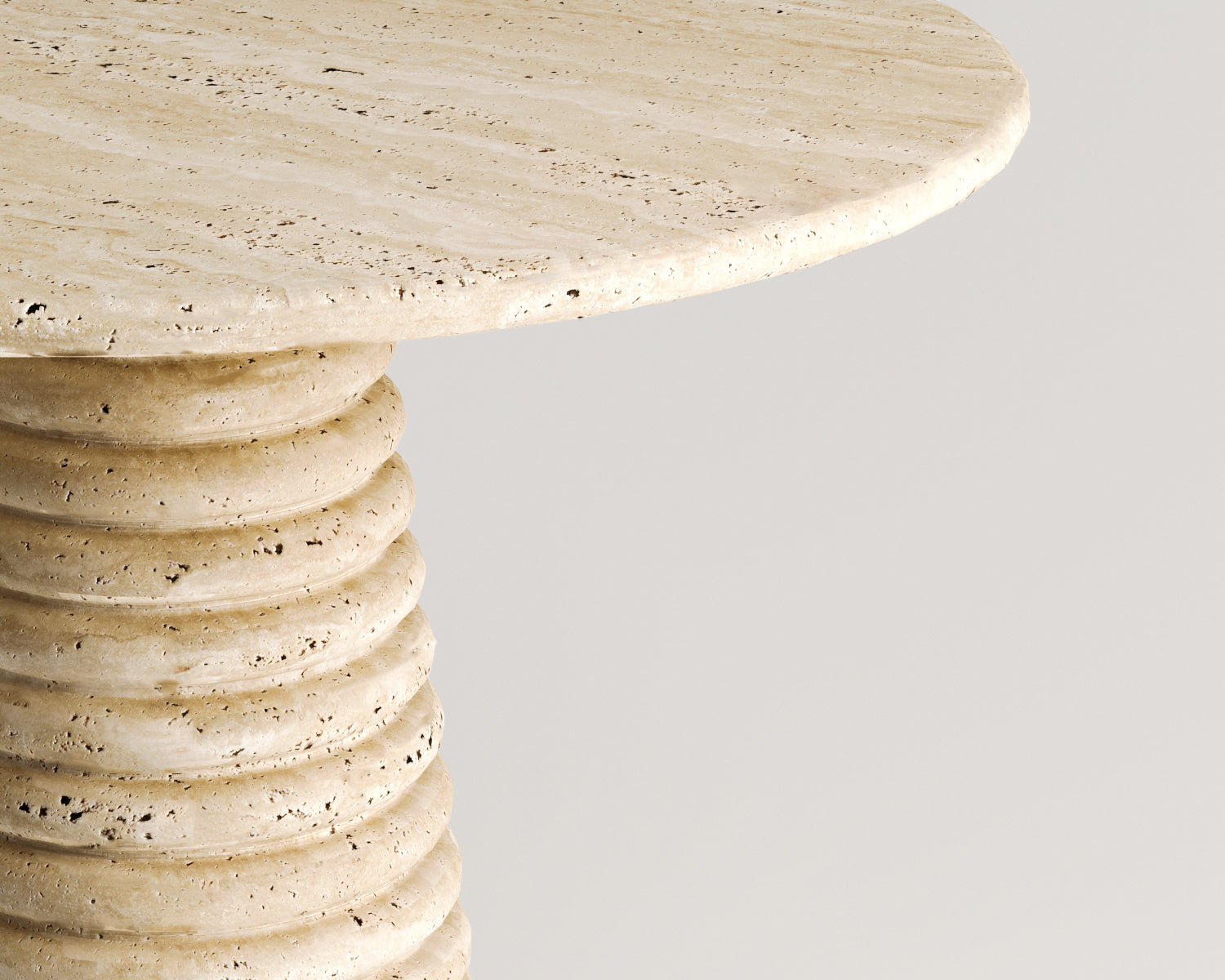 Grant- Traverten Yemek Masası