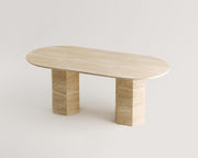 Gredel-Traverten Yemek Masası