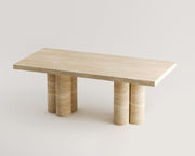 Gretal- Traverten Yemek Masası