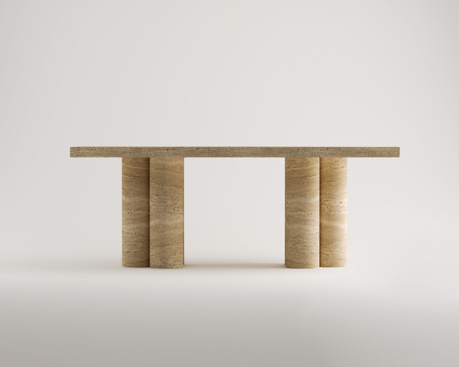 Gretal- Traverten Yemek Masası