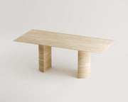 Hali-Traverten Yemek Masası