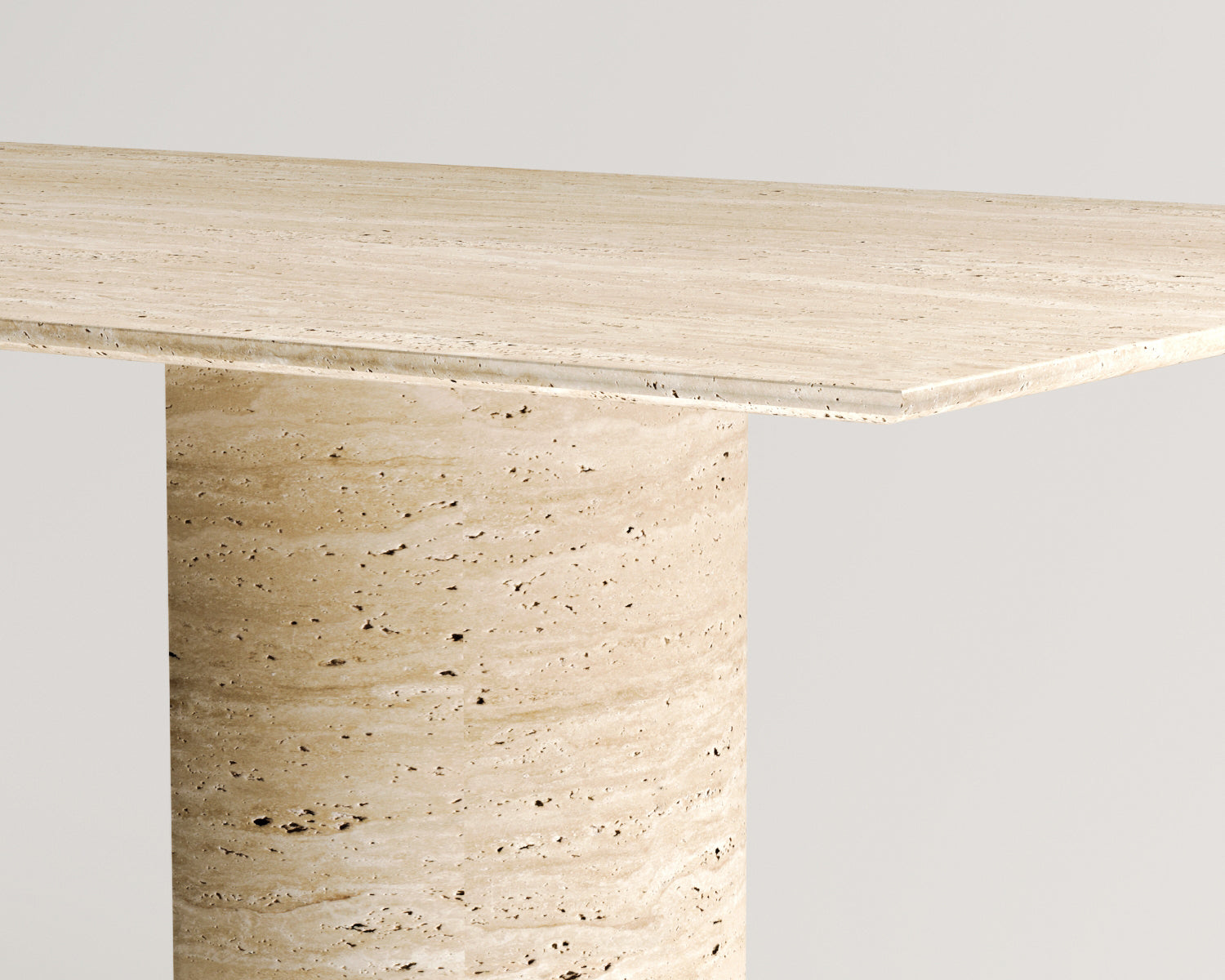 Hali-Traverten Yemek Masası