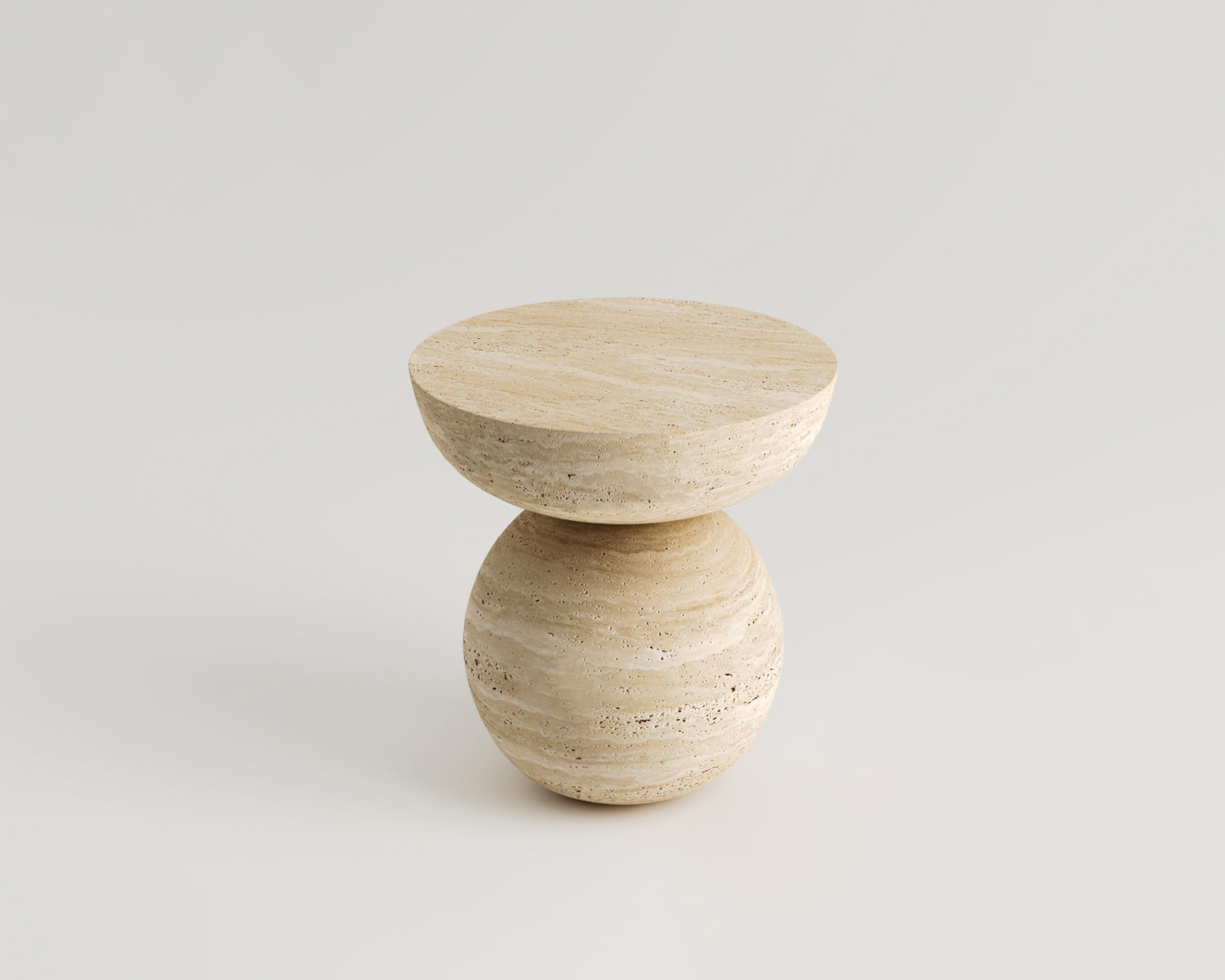 Harriet-Traverten Yan Sehpa