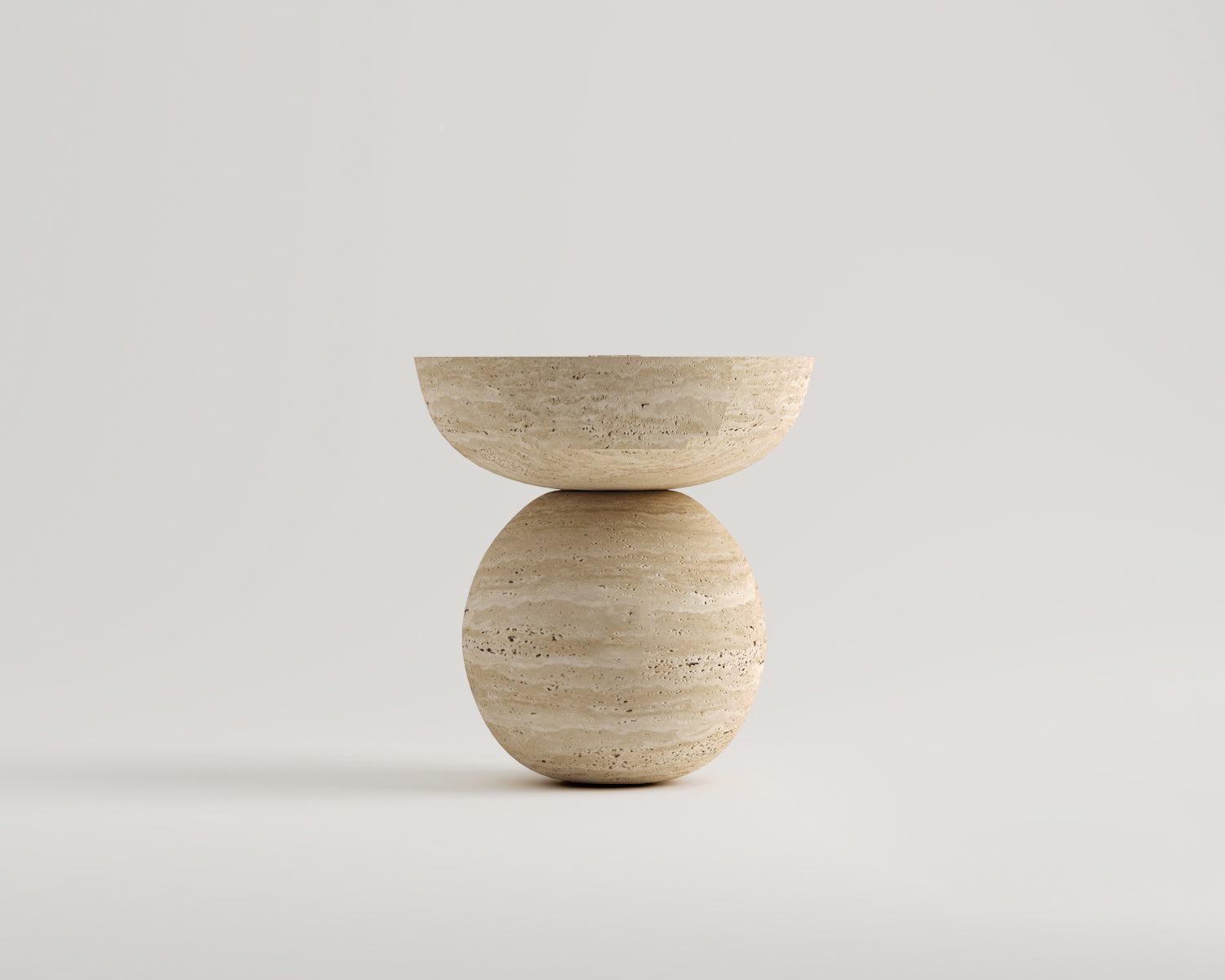 Harriet-Traverten Yan Sehpa