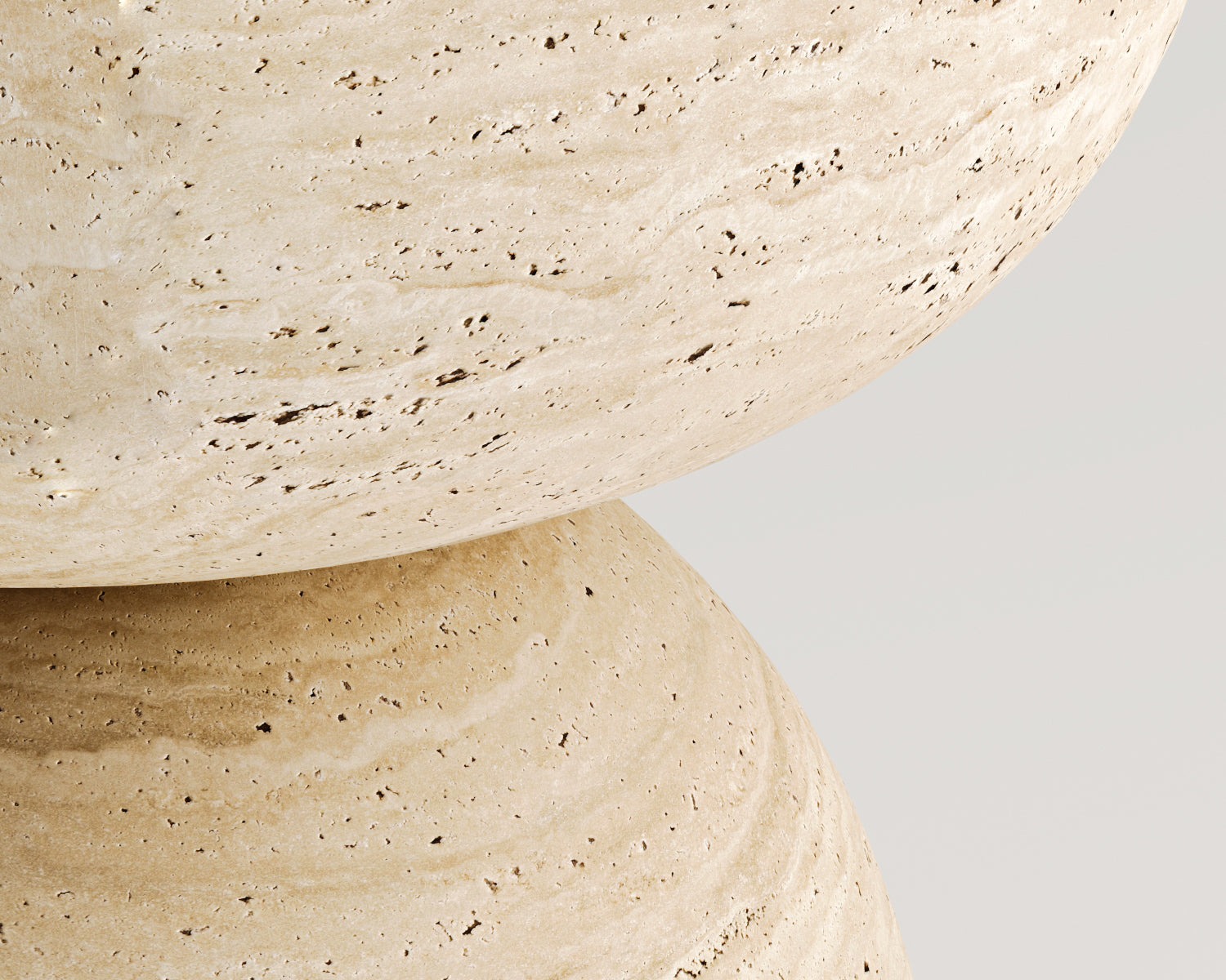 Harriet-Traverten Yan Sehpa