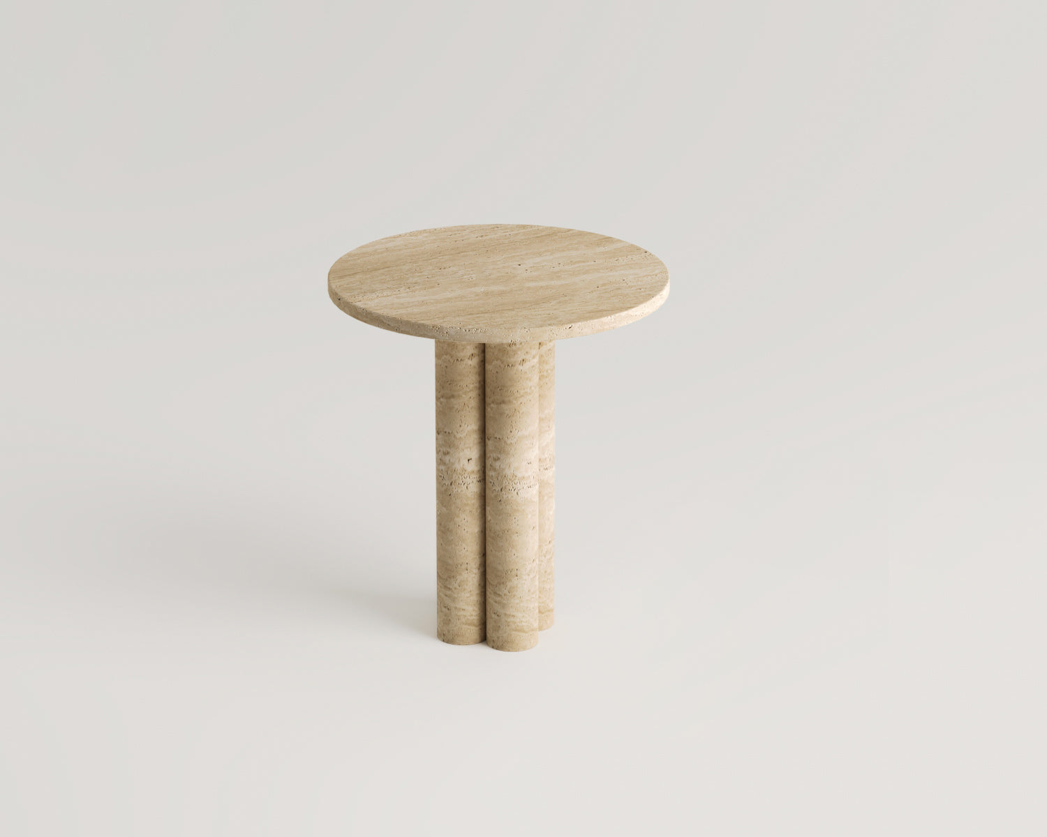 Hedyla-Traverten Yan Sehpa